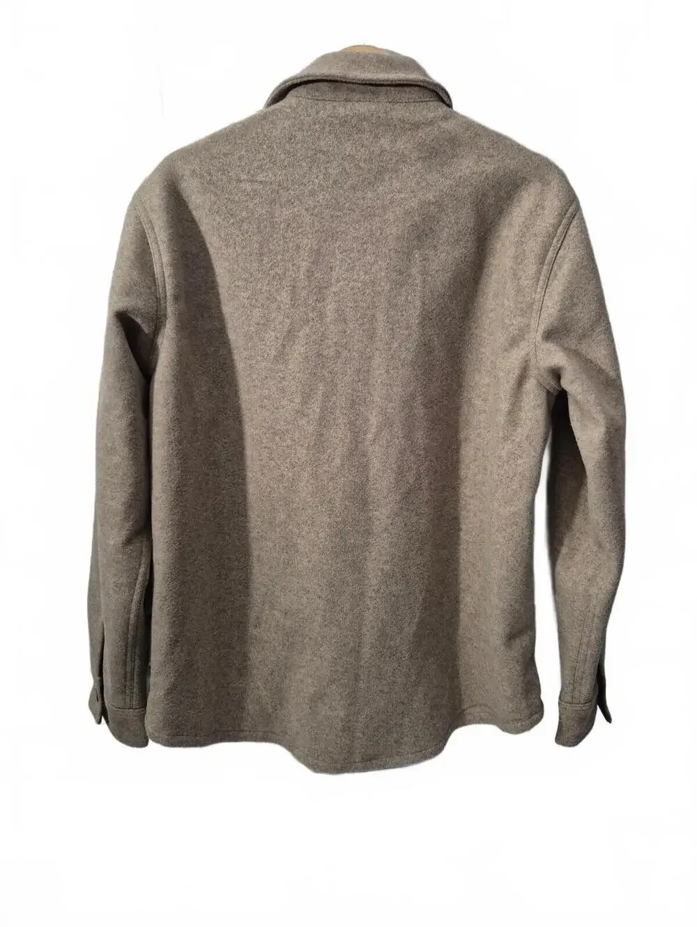 Banana Republic Men's Overshirt/Shacket In Size Medium. Soft Beige/Taupe